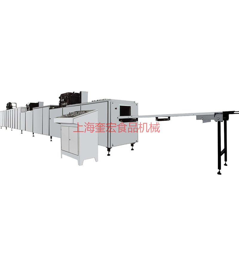 Introduction of chocolate pouring machine