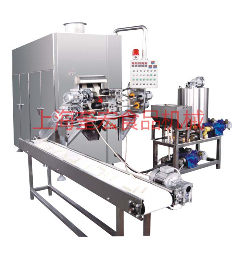 Cleaning and maintenance of egg roll machine