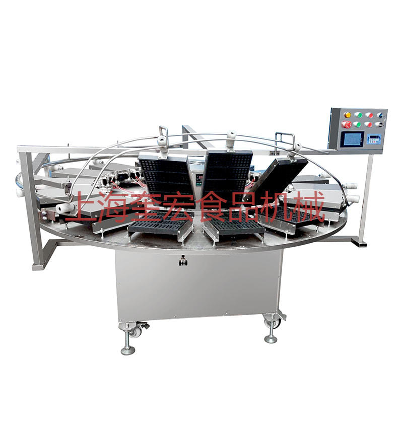 The working principle of wafer roll machine