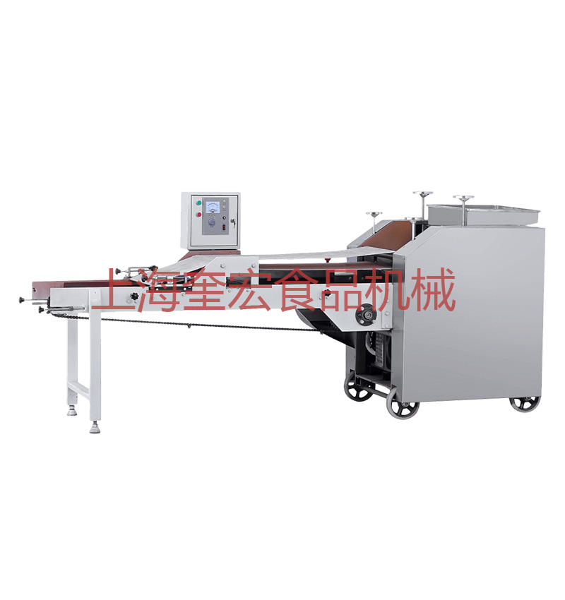 What is the structure and principle of the biscuit machine production line
